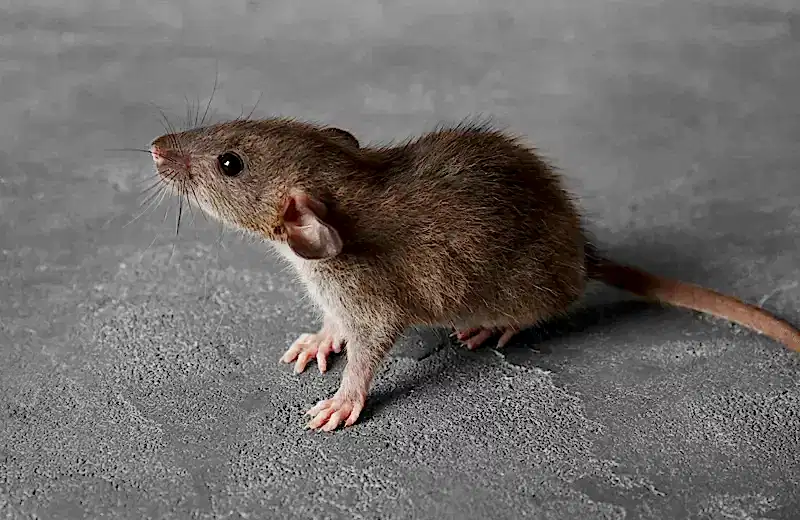 mouse in a house